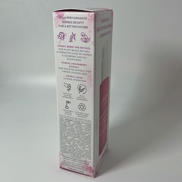 NIB Lumene Nordic Bloom Anti-wrinkle & Firm Moisturizing V-Shape Serum - Picture 6 of 6